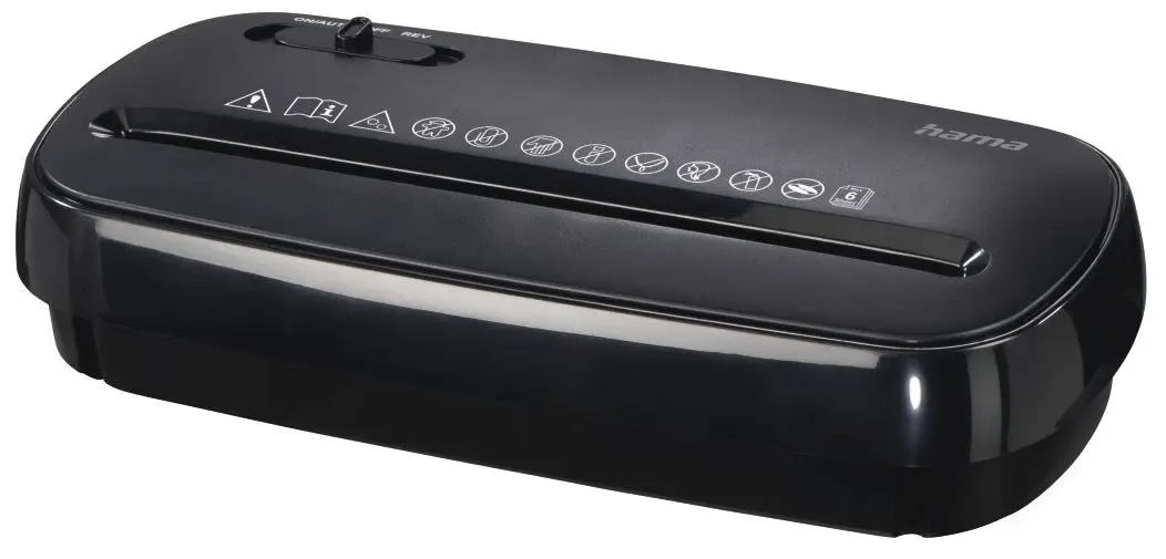 Шредер Hama Basic S6 (Black) - 3