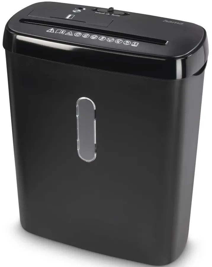 Distrugator de documente Hama Basic S8CD (Black)