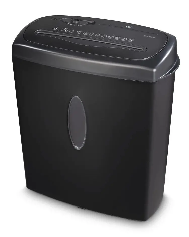 Distrugator de documente Hama Home X10CD (Black)