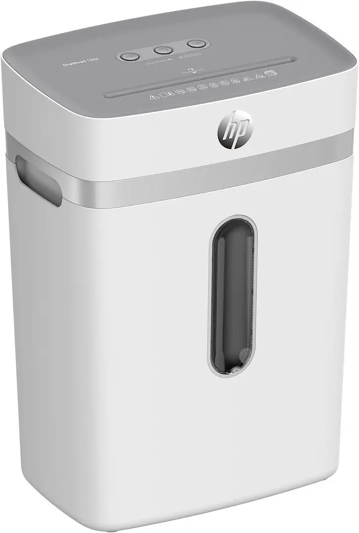 Шредер HP OneShred 12CC (White/Grey)