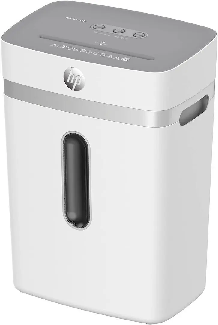 Шредер HP OneShred 12CC (White/Grey)