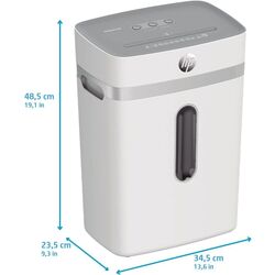 Шредер HP OneShred 12CC (White/Grey) Thumb