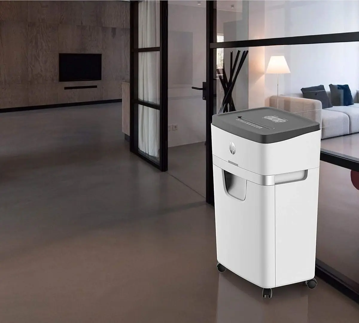 Шредер HP OneShred 12MC (White)