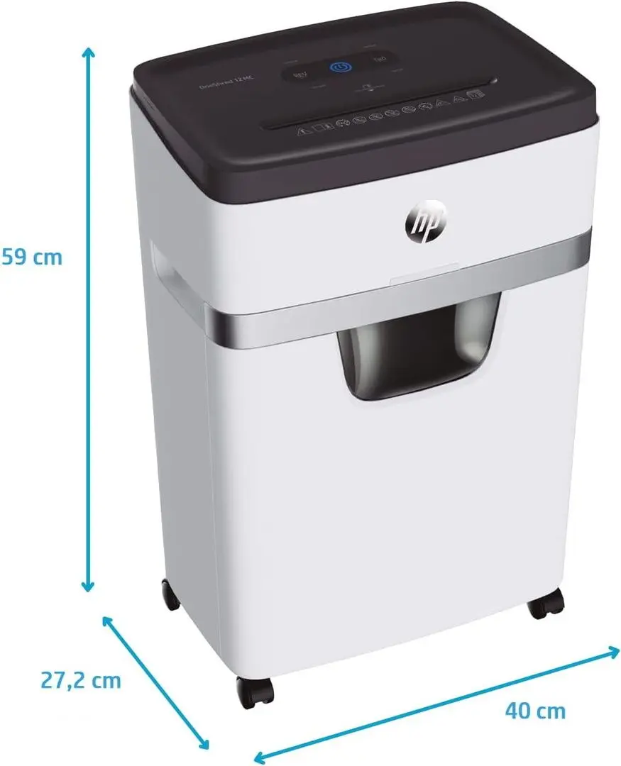 Шредер HP OneShred 12MC (White)