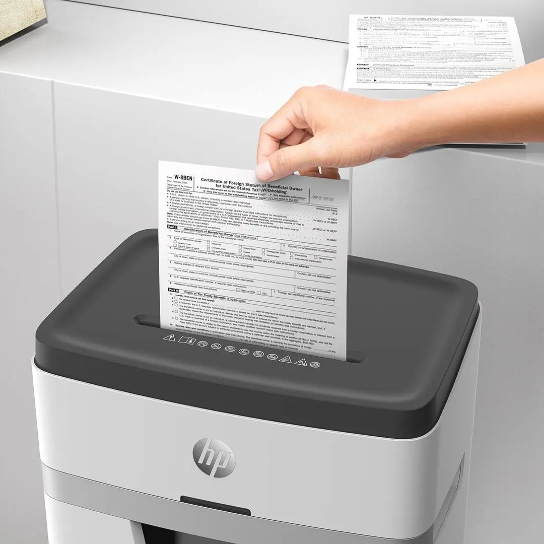 Шредер HP OneShred 12MC (White)