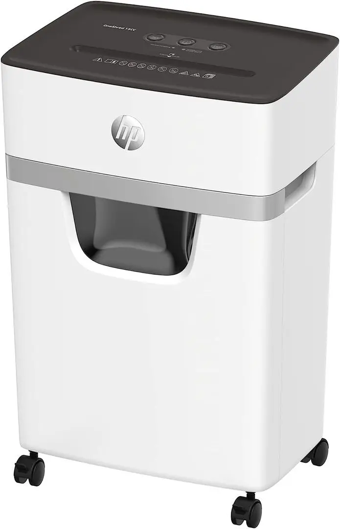 Шредер HP OneShred 15CC (White/Black)