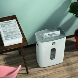 Шредер HP OneShred 8CC (White/Grey) Thumb