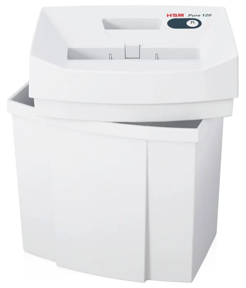 Distrugator de documente HSM Pure 120 22.5mm (White)