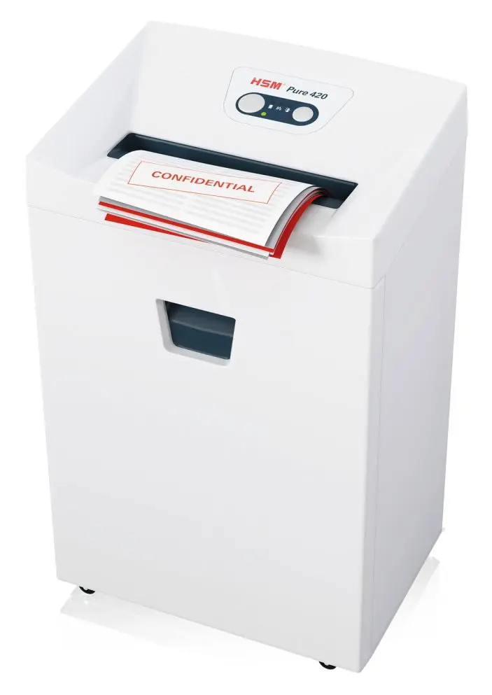 Шредер HSM Pure 420 3.9mm (White)