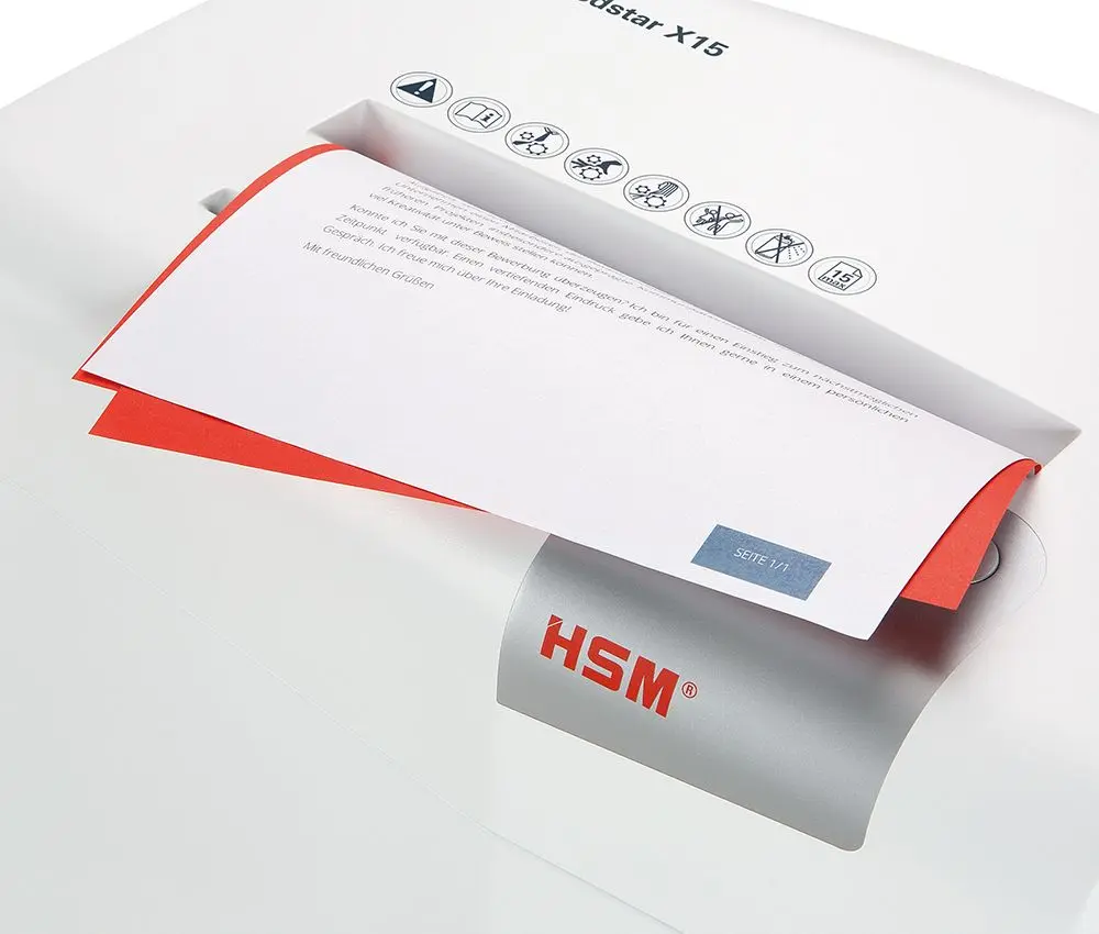 Шредер HSM Shredstar X8 (White)