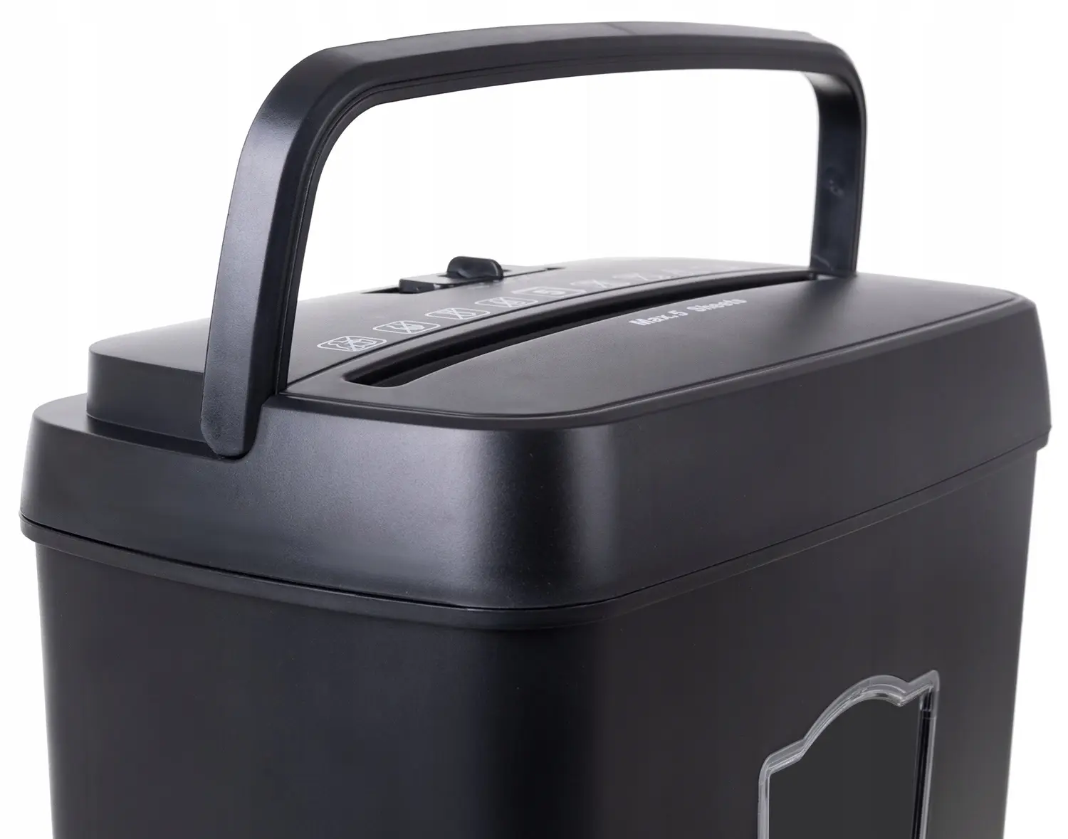 Distrugator de documente Izoxis 25663 (Black)