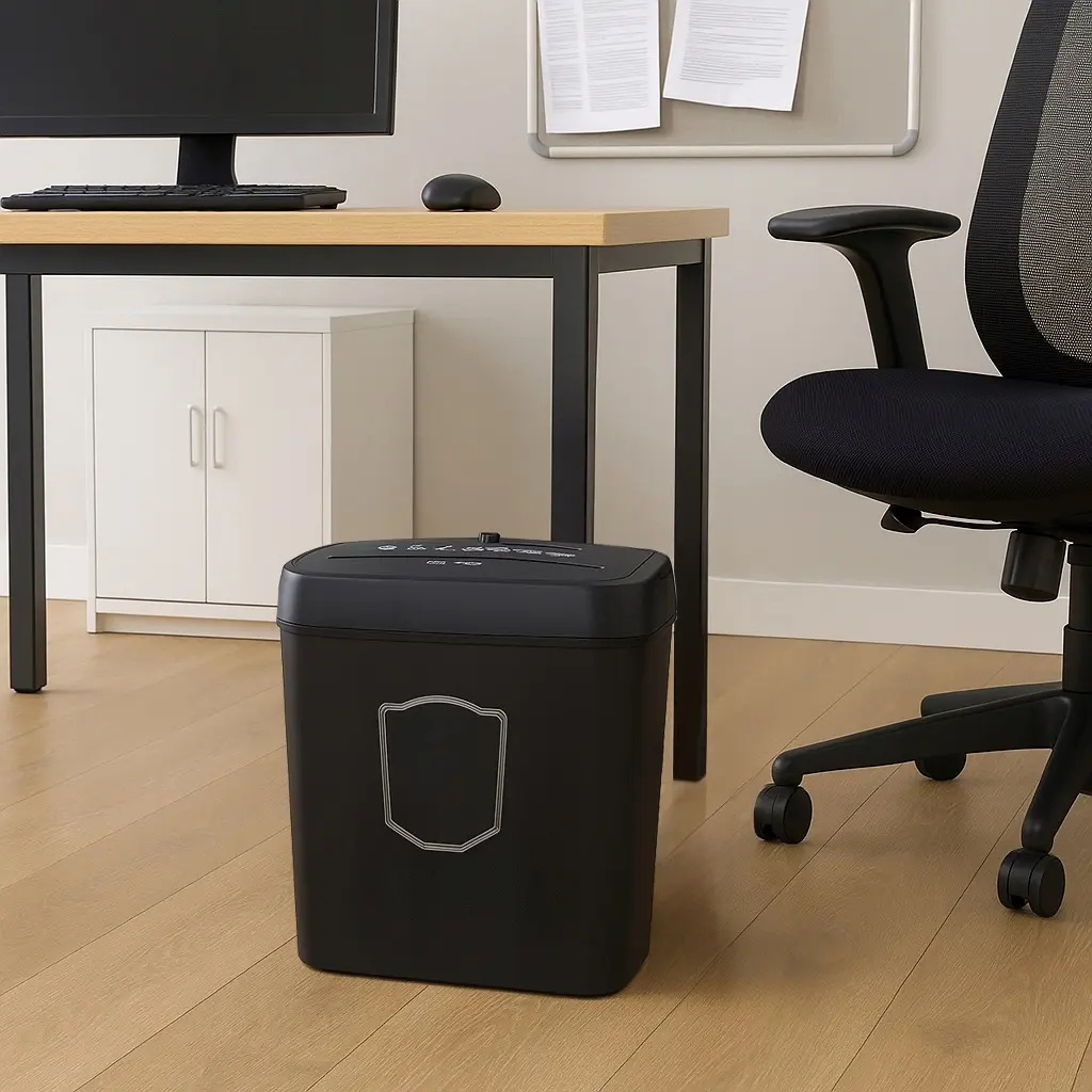 Distrugator de documente Izoxis 25663 (Black)