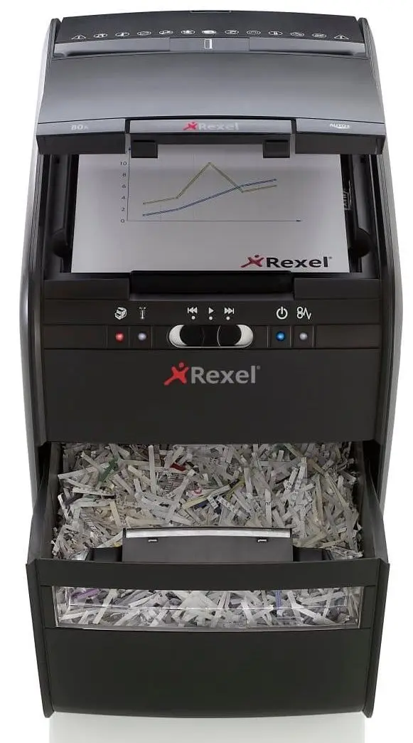 Шредер Rexel Auto+ 80X (Black)