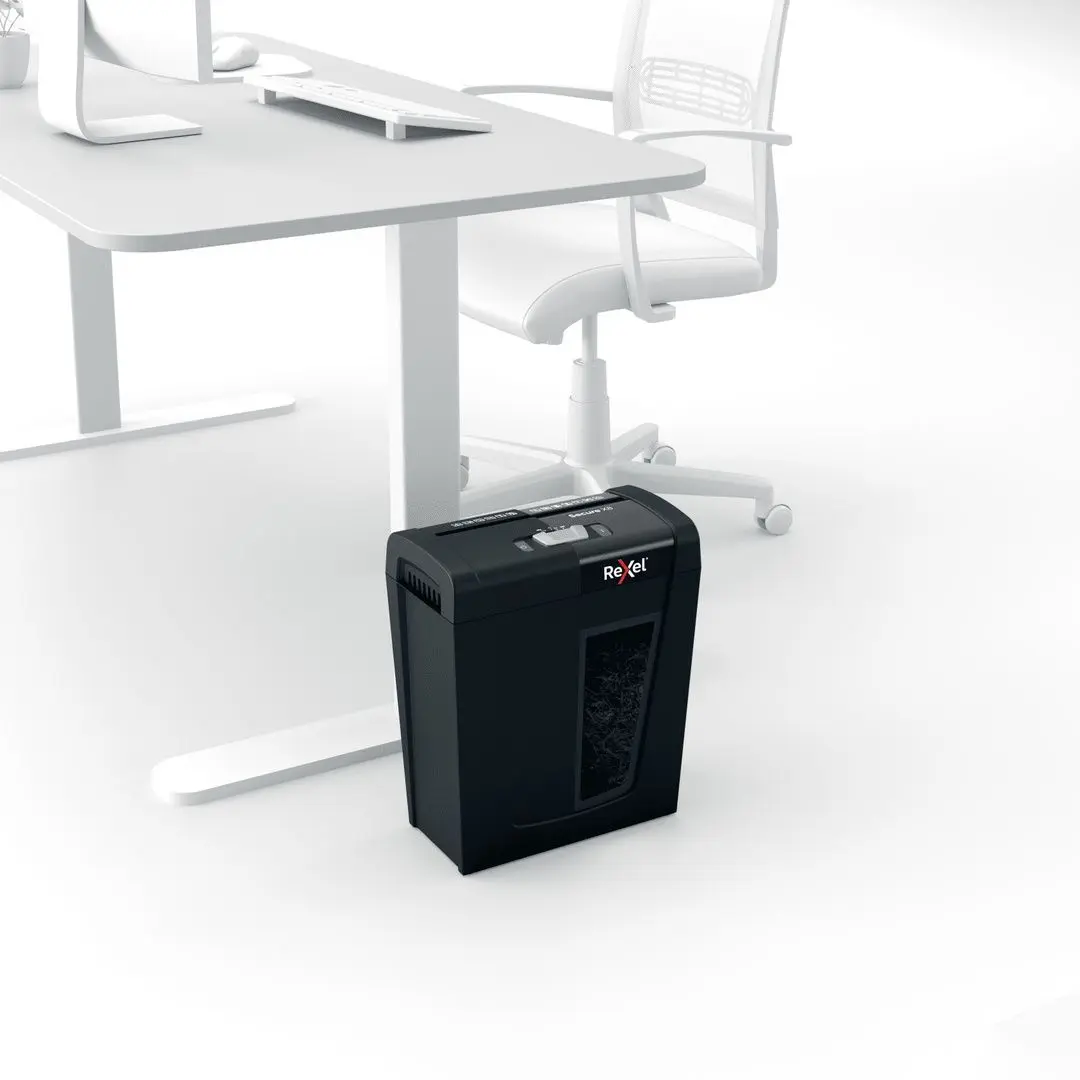 Distrugator de documente Rexel Secure X8 4NR164/2020123EU (Black)