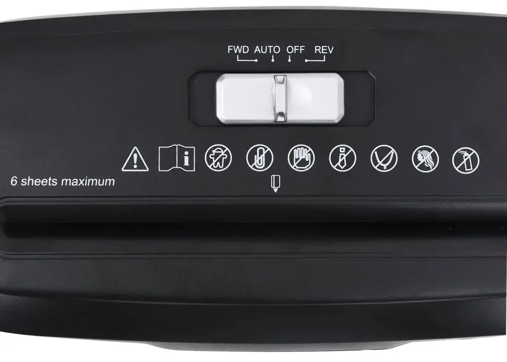 Шредер VidaXL 51551 (Black)