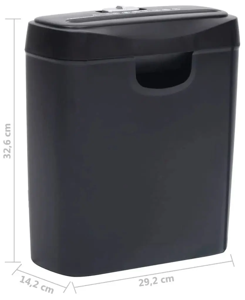 Шредер VidaXL 51551 (Black)