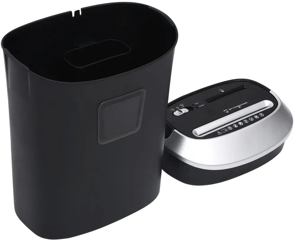 Шредер VidaXL 51552 (Black) - 6