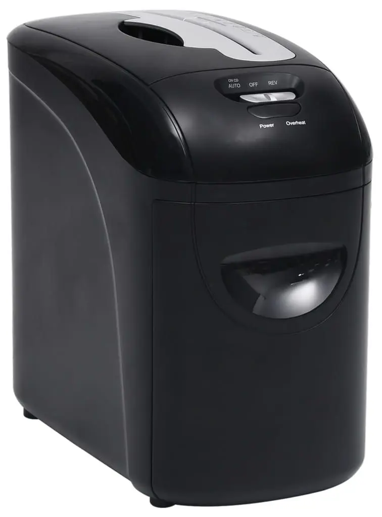 Distrugator de documente VidaXL 51553 (Black) - 2