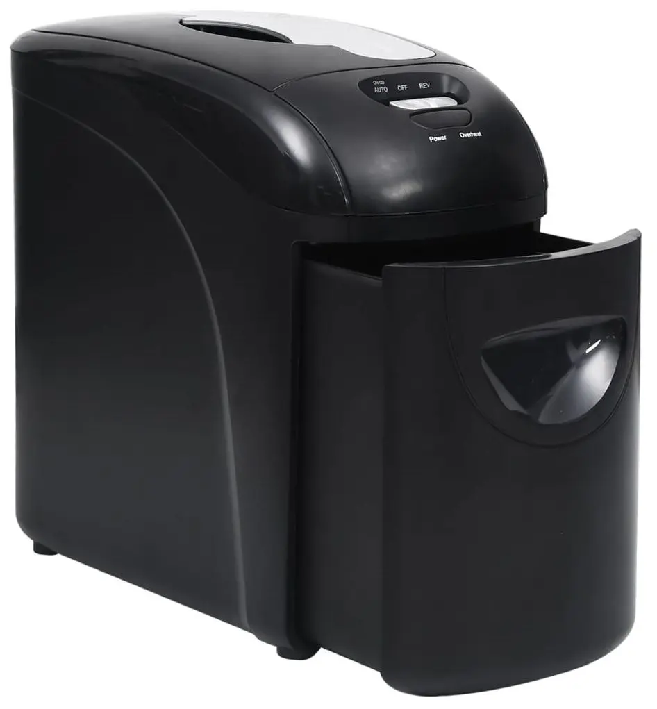 Distrugator de documente VidaXL 51553 (Black) - 3