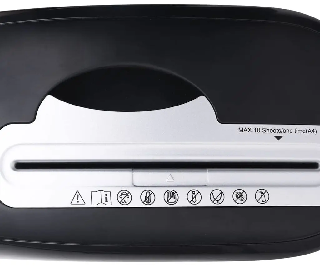 Distrugator de documente VidaXL 51553 (Black) - 7