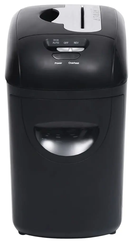 Distrugator de documente VidaXL 51553 (Black)