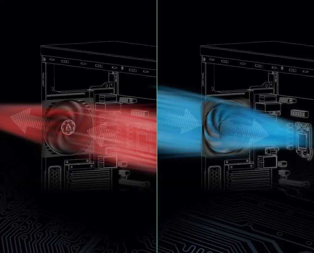Комплект вентиляторов Arctic F12 PWM PST (ACFAN00259A) - 4
