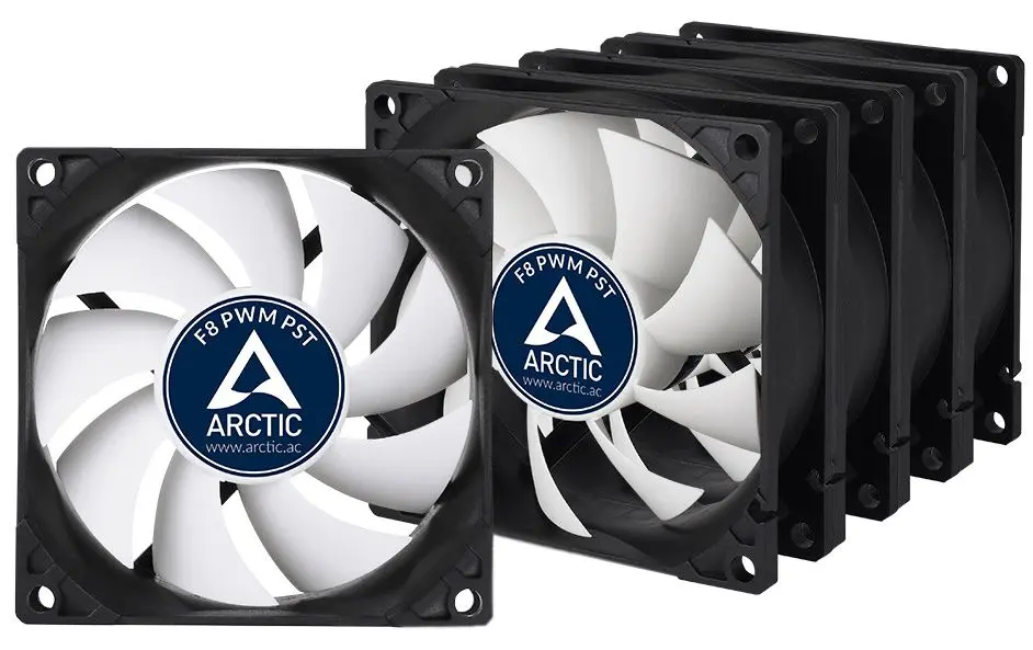 Комплект вентиляторов Arctic F8 PWM PST (ACFAN00064A)