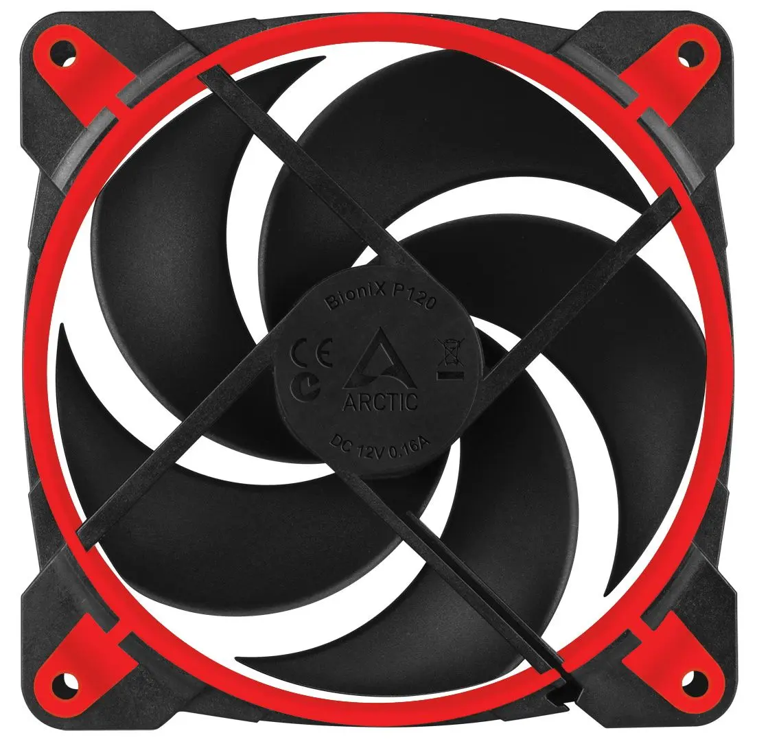 Вентилятор Arctic BioniX P120 Red (ACFAN00115A) - 3