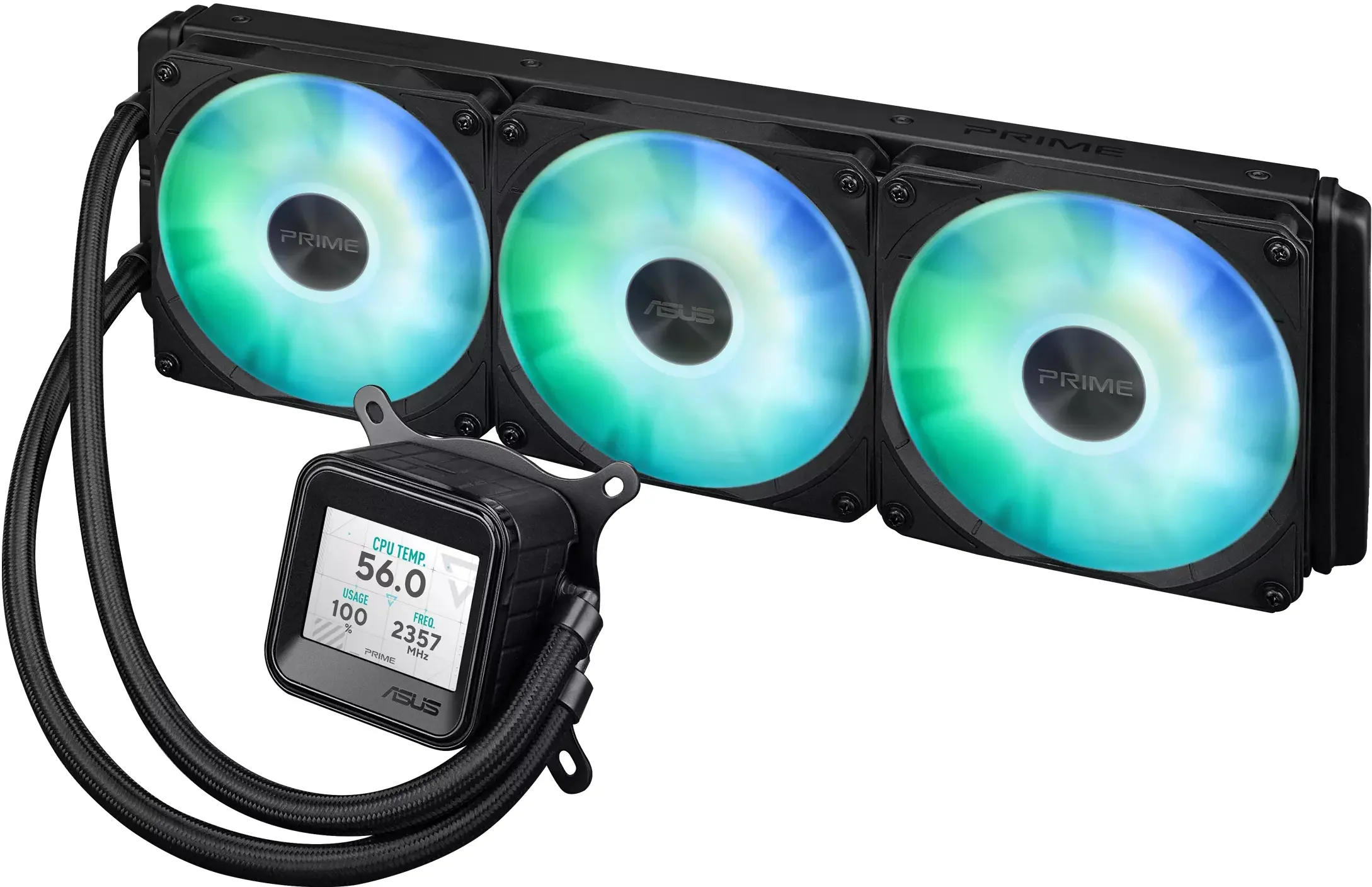 Sistem de racire cu lichid Asus Prime LC 360 ARGB LCD (Black)