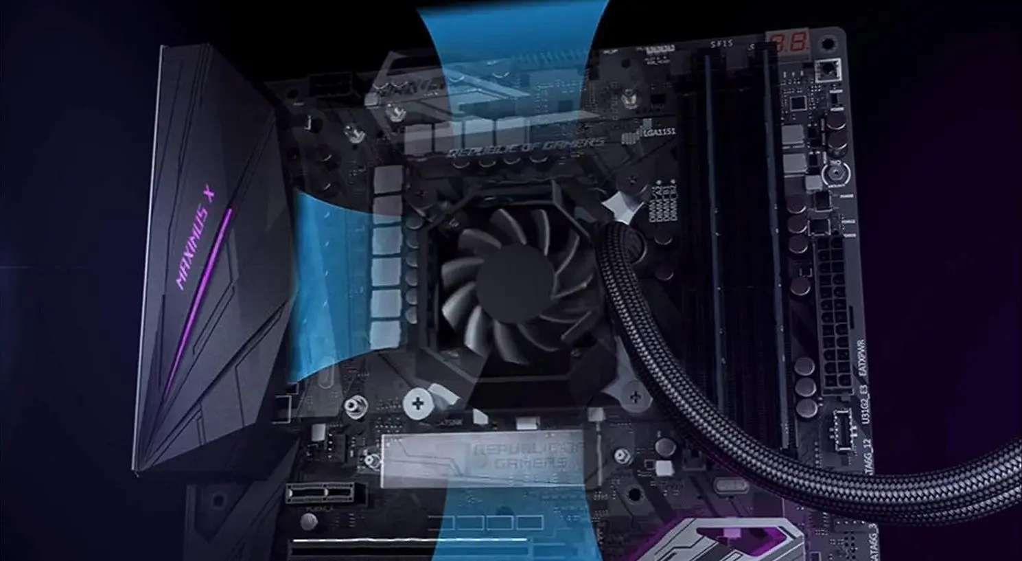 Sistem de racire cu lichid Asus Rog Ryujin 240 RGB (90RC0030-M0UAY0) - 4