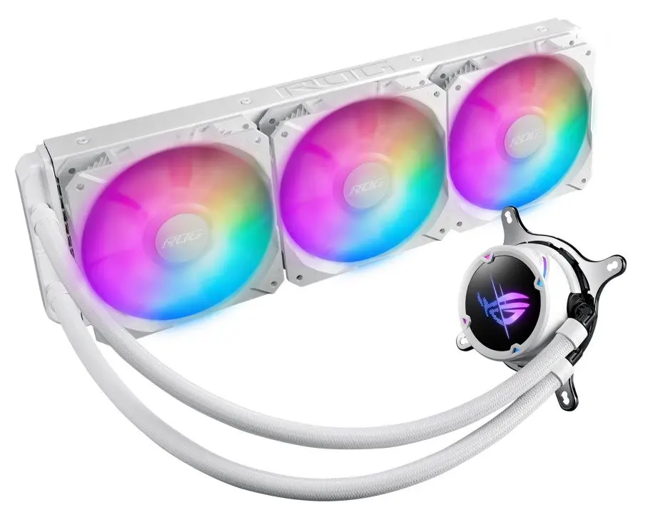 Система жидкостного охлаждения Asus Rog Strix LC II 360 ARGB White Edition (90RC00F2-M0UAY2)