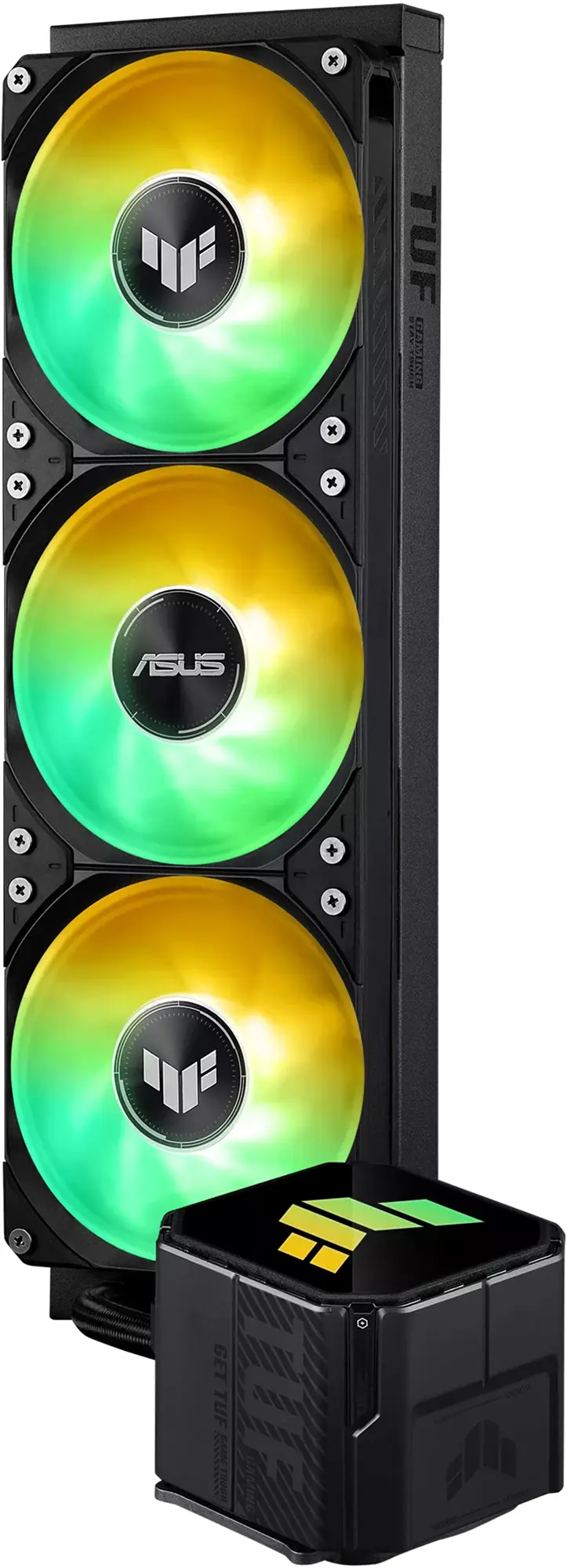 Система жидкостного охлаждения Asus TUF Gaming LC III 360 ARGB (Black) - 2