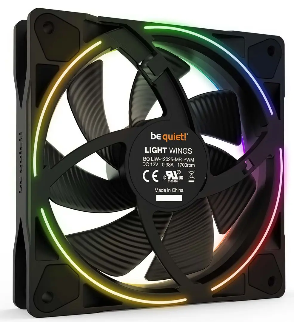 Вентилятор Be quiet! Light Wings 120mm PWM (BL072)
