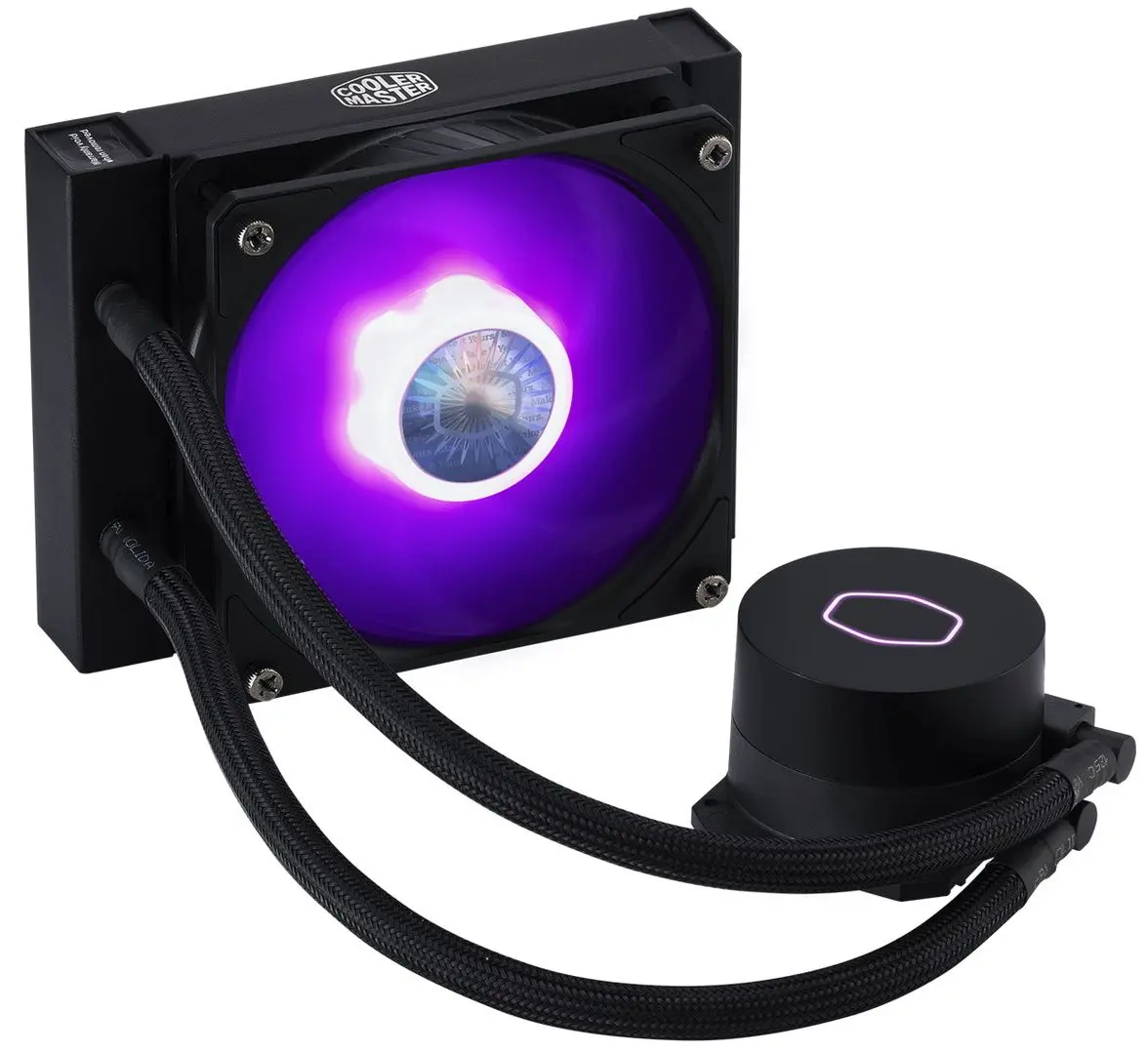 Система жидкостного охлаждения Cooler Master MasterLiquid ML120L V2 RGB (MLW-D12M-A18PC-R2) - 4