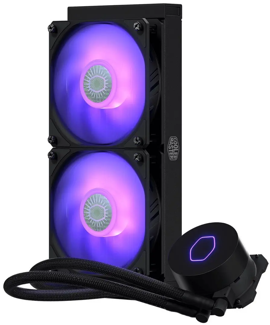 Система жидкостного охлаждения Cooler Master MasterLiquid ML240L V2 RGB (MLW-D24M-A18PC-R2) - 2
