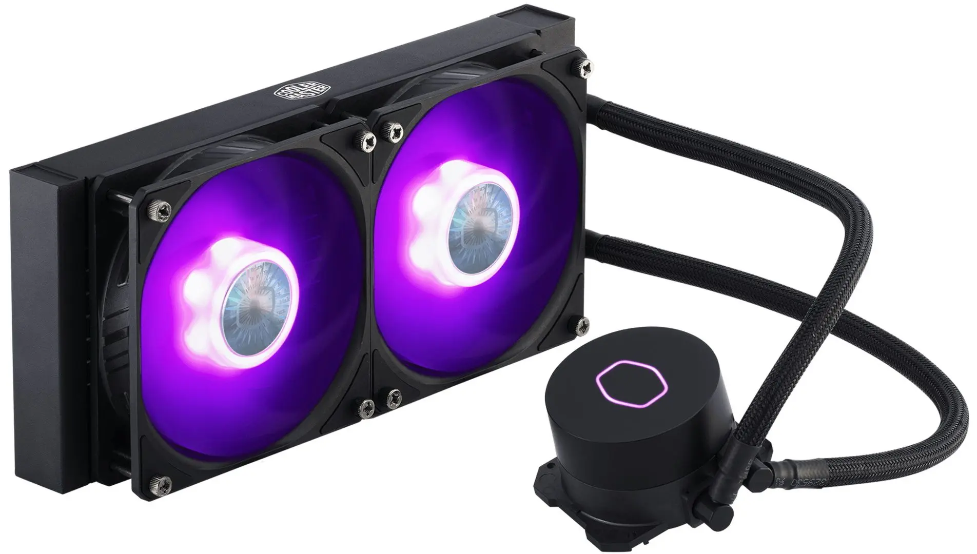 Система жидкостного охлаждения Cooler Master MasterLiquid ML240L V2 RGB (MLW-D24M-A18PC-R2) - 4