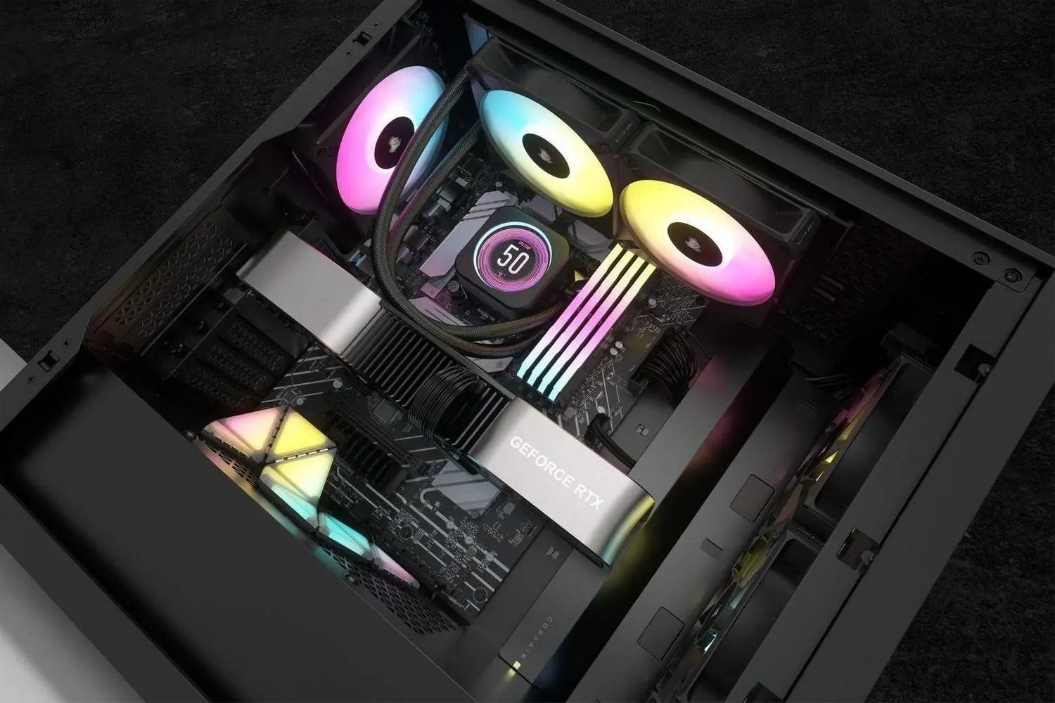 Sistem de racire cu lichid Corsair iCUE H100i Elite LCD XT (CW-9060074-WW) - 3