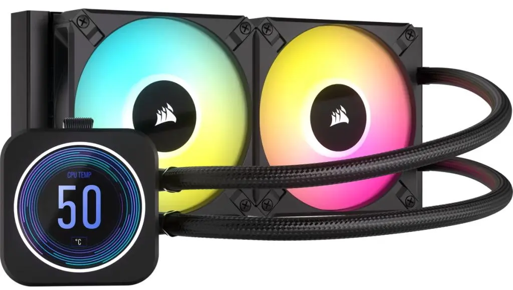 Sistem de racire cu lichid Corsair iCUE H100i Elite LCD XT (CW-9060074-WW)