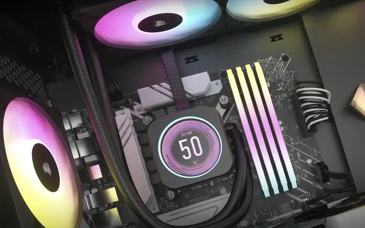 Sistem de racire cu lichid Corsair iCUE H150i Elite LCD XT (CW-9060075-WW) - 5