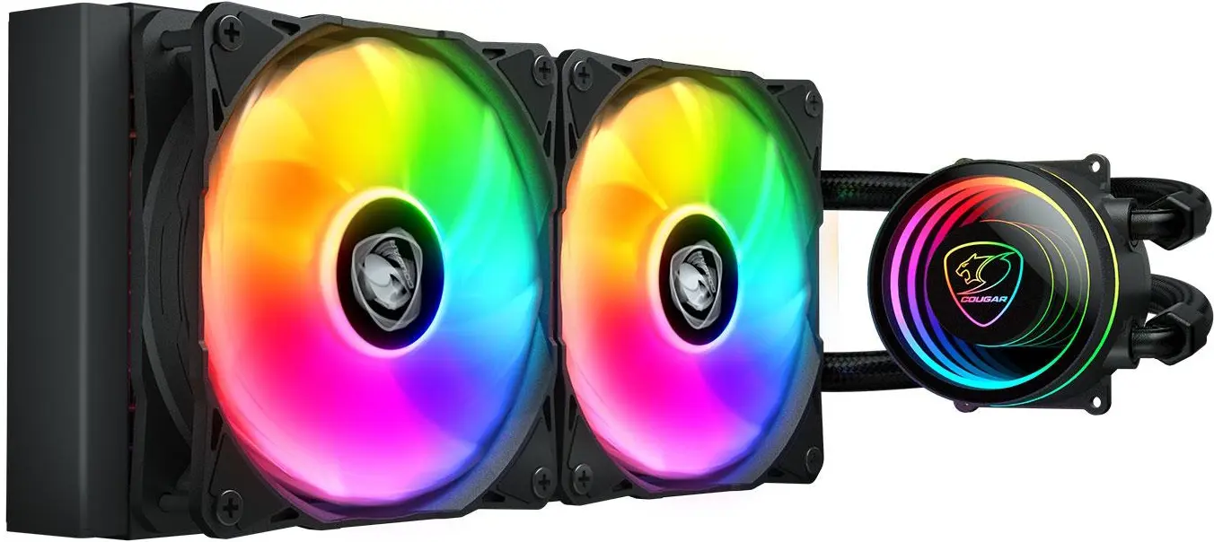 Sistem de racire cu lichid Cougar Poseidon Elite ARGB 240 (Black)