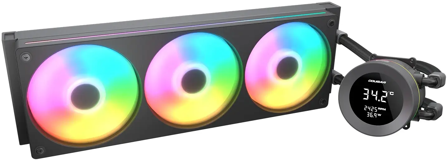 Sistem de racire cu lichid Cougar Poseidon Vistek ARGB 360 (Black)