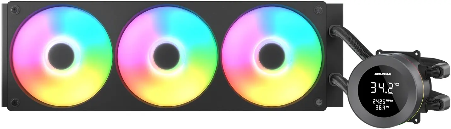 Sistem de racire cu lichid Cougar Poseidon Vistek ARGB 360 (Black)