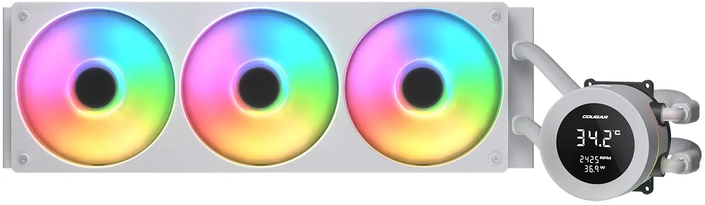 Sistem de racire cu lichid Cougar Poseidon Vistek ARGB 360 (White)
