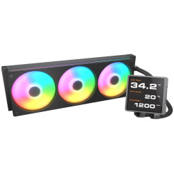 Система жидкостного охлаждения Cougar Poseidon Vistek Pro ARGB 360 (Black) Thumb