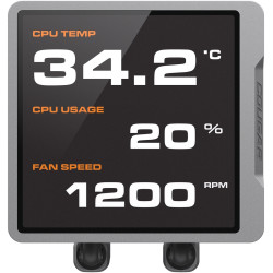 Система жидкостного охлаждения Cougar Poseidon Vistek Pro ARGB 360 (Black) Thumb