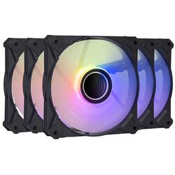 Комплект вентиляторов для корпуса 5в1 Darkflash Infinity 8 (Black)