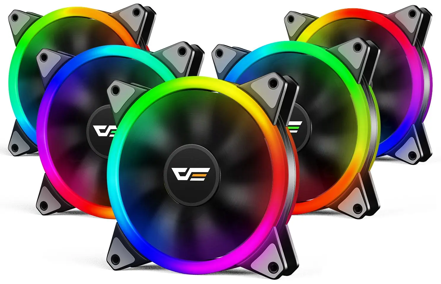 Комплект вентиляторов для корпуса Darkflash DR12 Pro (Black)