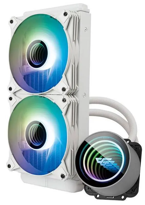 Система жидкостного охлаждения Darkflash DX240 V2 (White) - 3