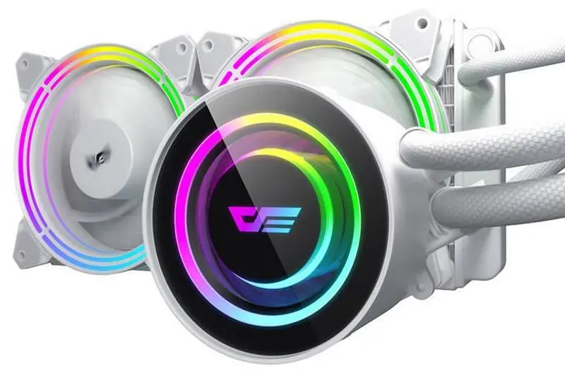Система жидкостного охлаждения Darkflash TR240 (White) - 2