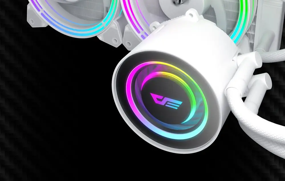 Система жидкостного охлаждения Darkflash TR240 (White) - 8